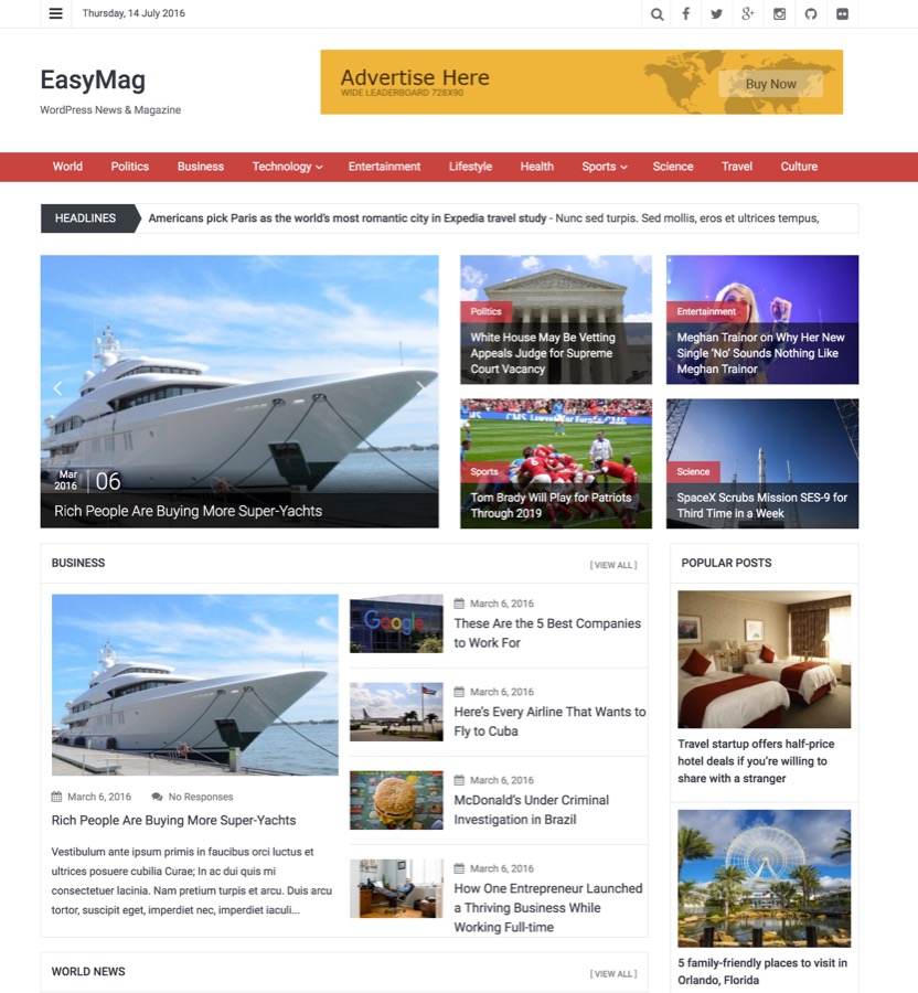 easymag theme