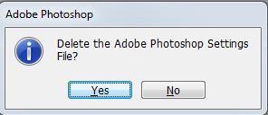 thiet lap gia tri mac dinh photoshop