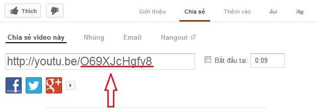 youtube share